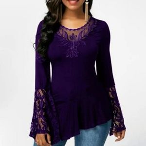 Fashion Lace Blouse